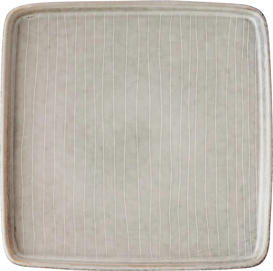 HENLEY szögletes lapos tányér 21 x 19 cm
