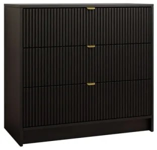 Szekrény TIRENO 75x80 cm fekete