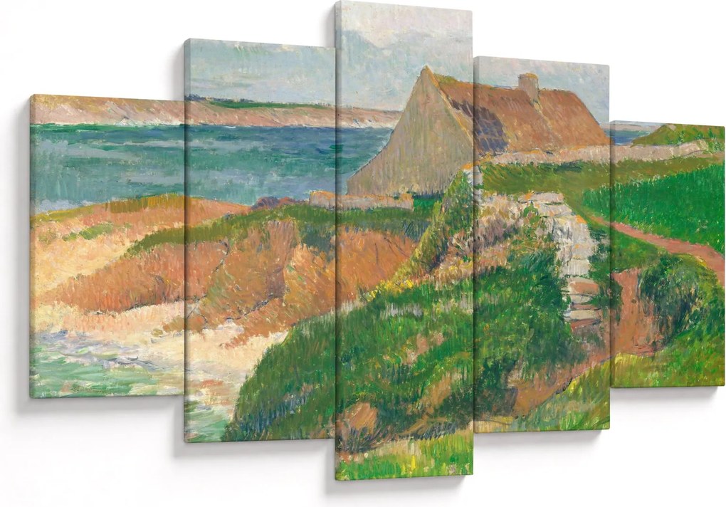 Kép - Henri Moret, The Island of Raguenez, Brittany, reprodukciók (150x105 cm)