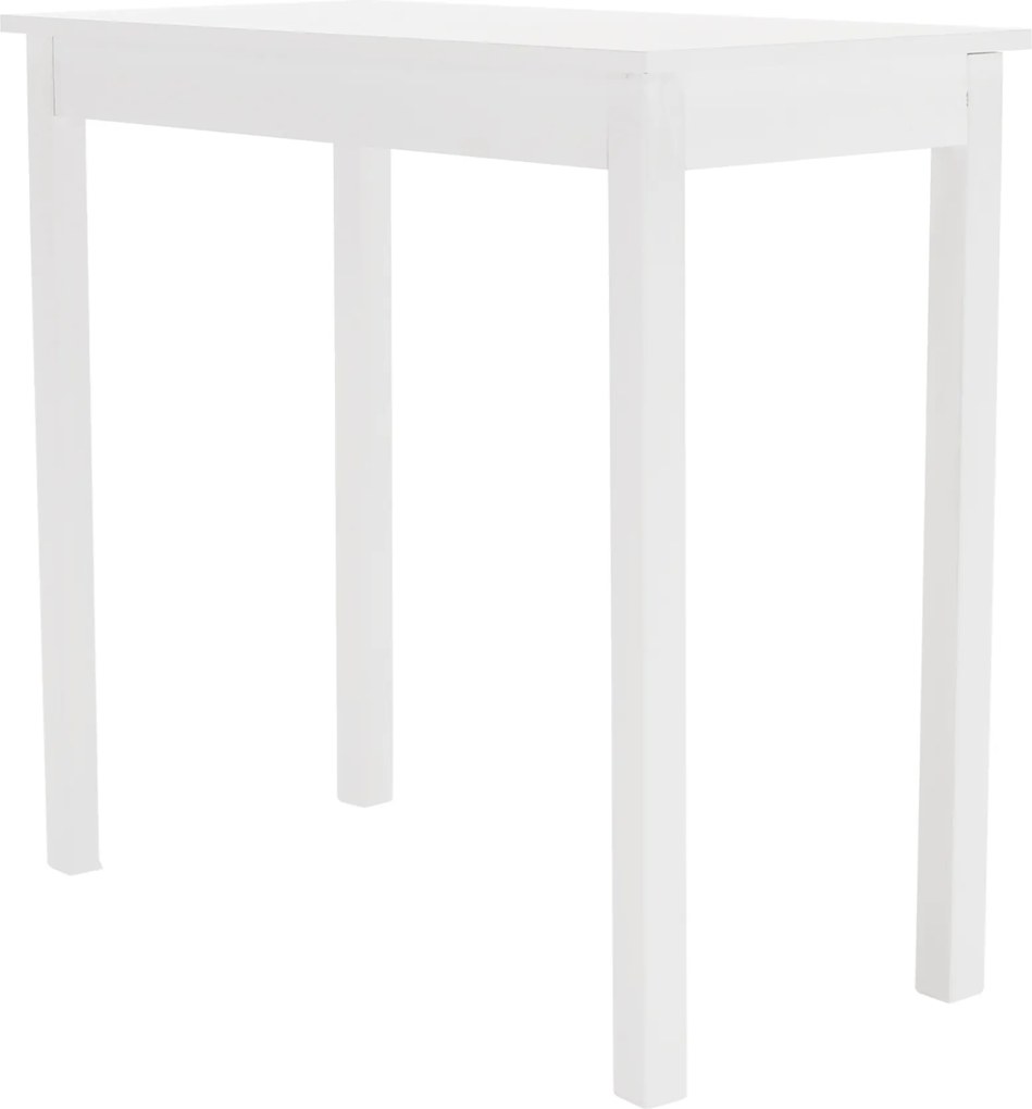 Konzolasztal, fehér, AMYNTAS