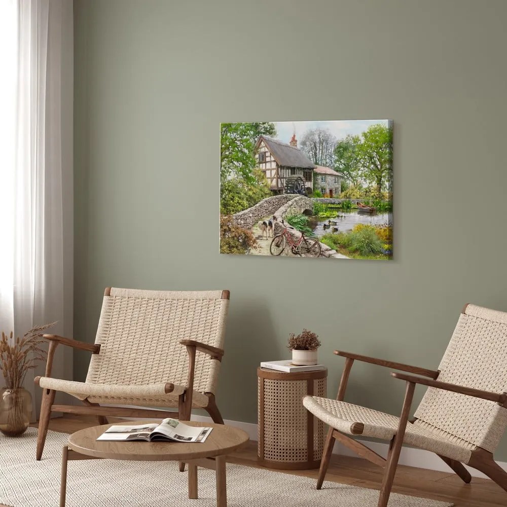 Kép 60x80 cm Watermill – Styler