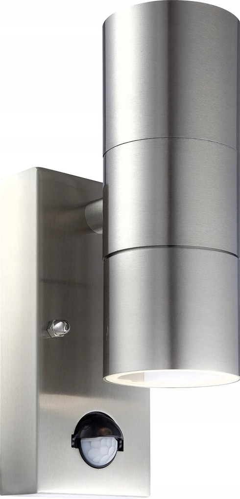 Kerti fali lámpa Globo szürke GU10 8 W mozgásérzékelővel