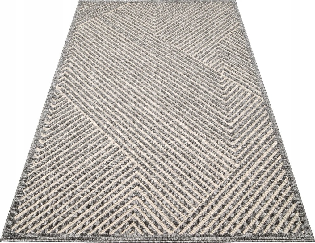 Szőnyeg Kötél Cansas 200x300 Kültéri 3D w05