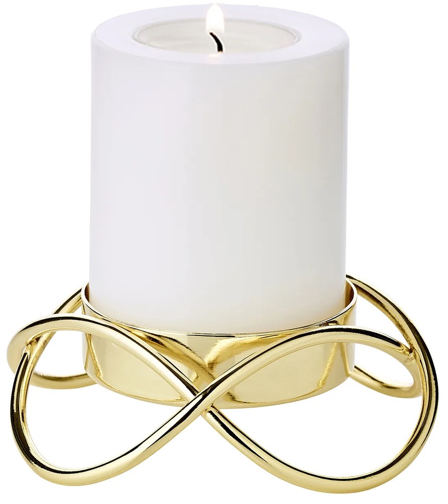 "Bastia" arany gyertyatartó, 2 db-os szett - EDZARD