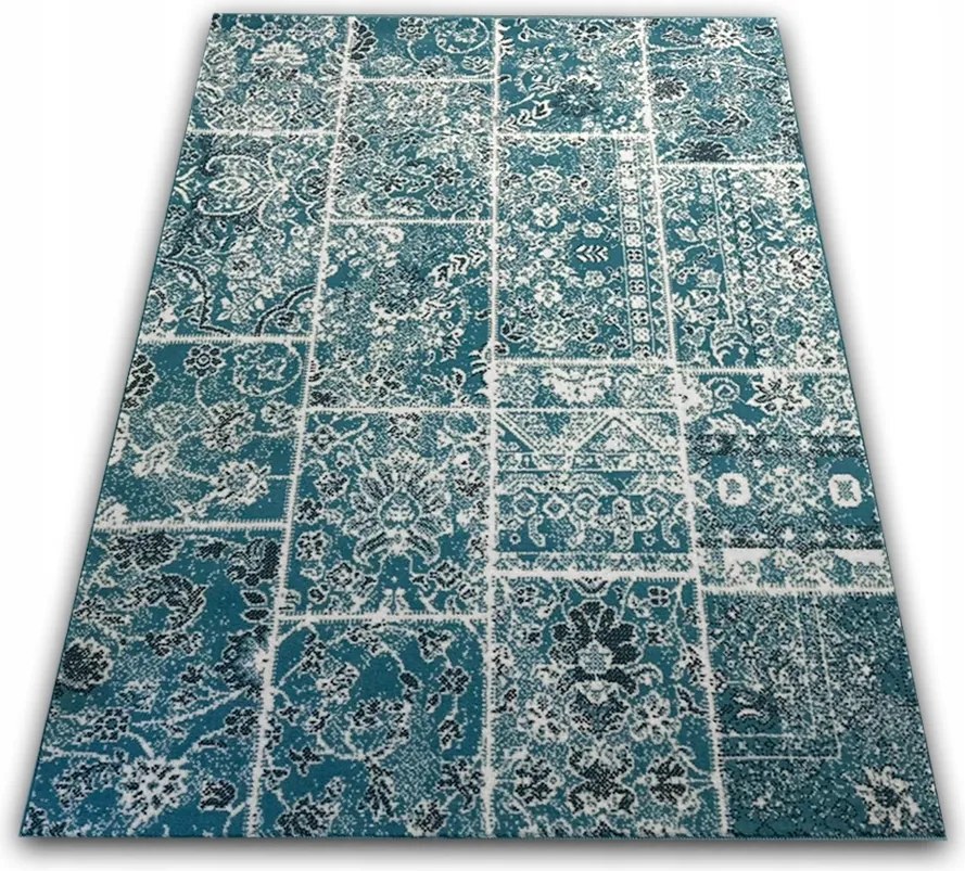 Modern Szőnyeg 140X200 Rövid Puha Gyapjú MIX