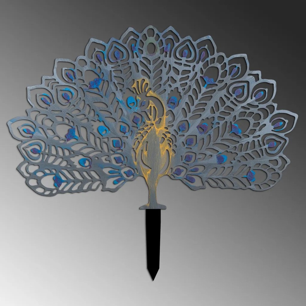 Peacock fém kerti dísztárgy, 60×38 cm – TR565TNL1262