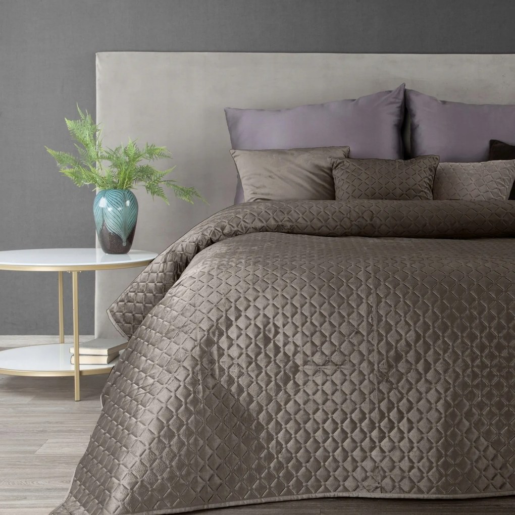 Dekoratív ágytakaró Dimon 170x210 c.bézs