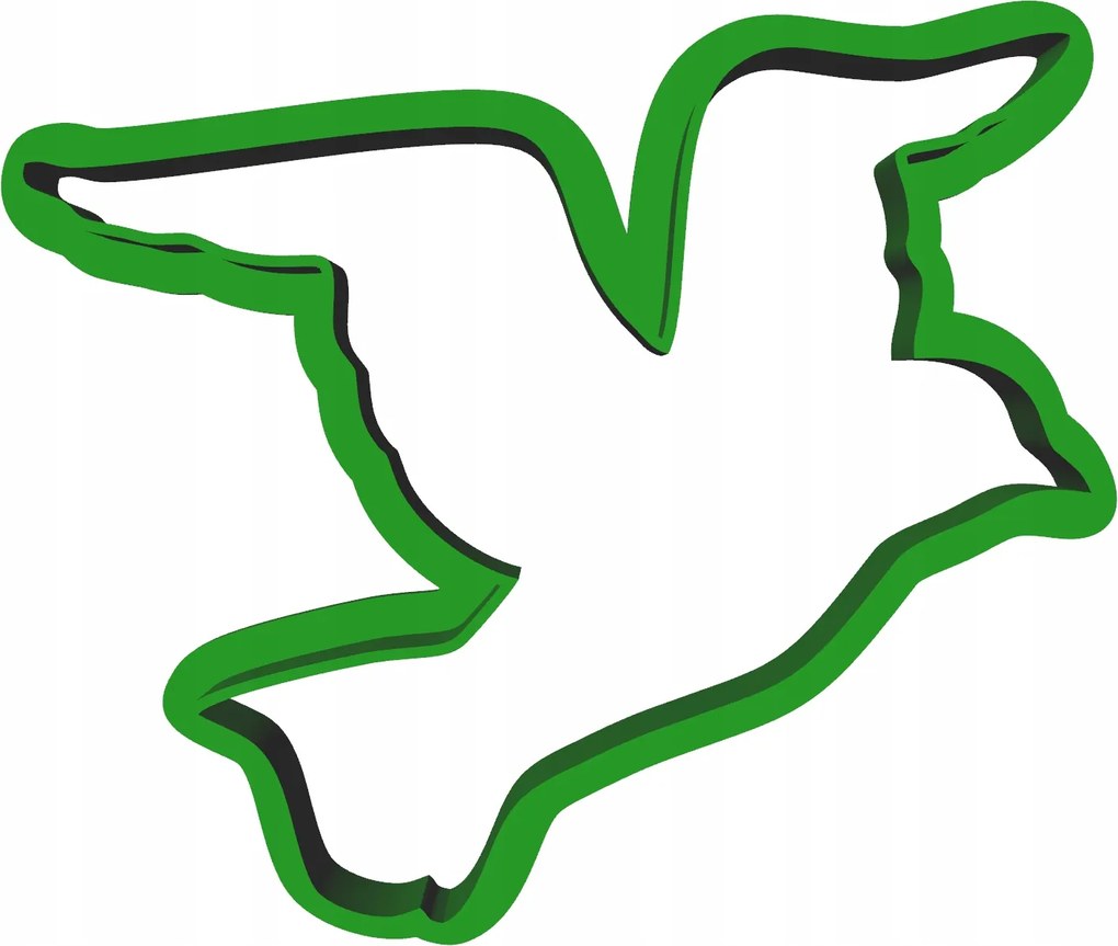 Forma Lyukasztó Sütemény- és Mézeskalácsvágó Madár 8cm