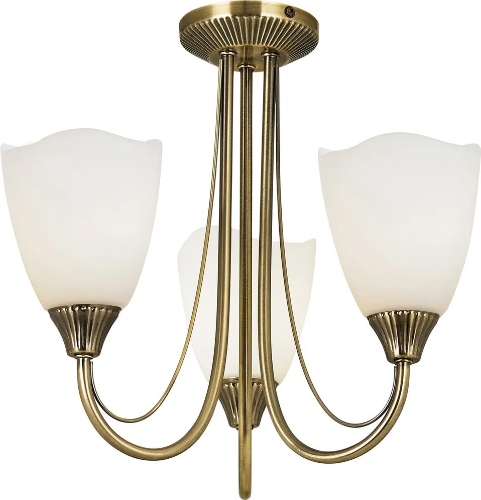 Endon HAUGHTON 601-3AN Plafonlámpa 3x60W/E14 IP20