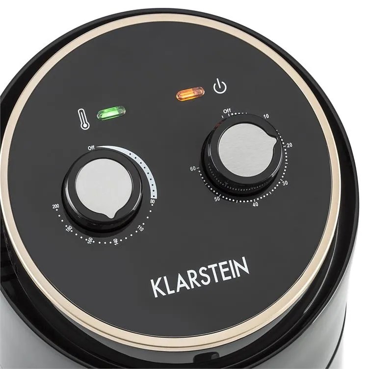 Wel Air Fry, meleglevegős olajsütő, 1230W, biztosíték a túlforrósodás ellen, 1,5 l, fekete