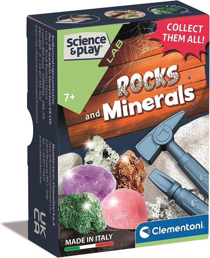 Mini ásványfelfedező Science kreatív szett Clementoni