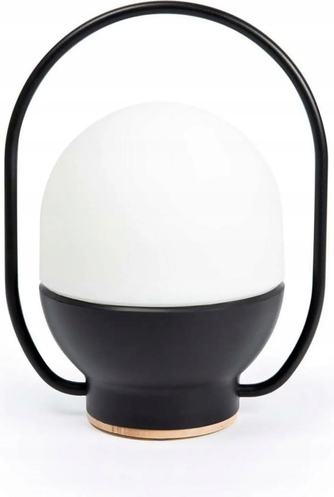 Faro Take Away Led fekete hordozható, szabályozható fényerejű asztali lámpa, 2700K, USB-ről működtethető