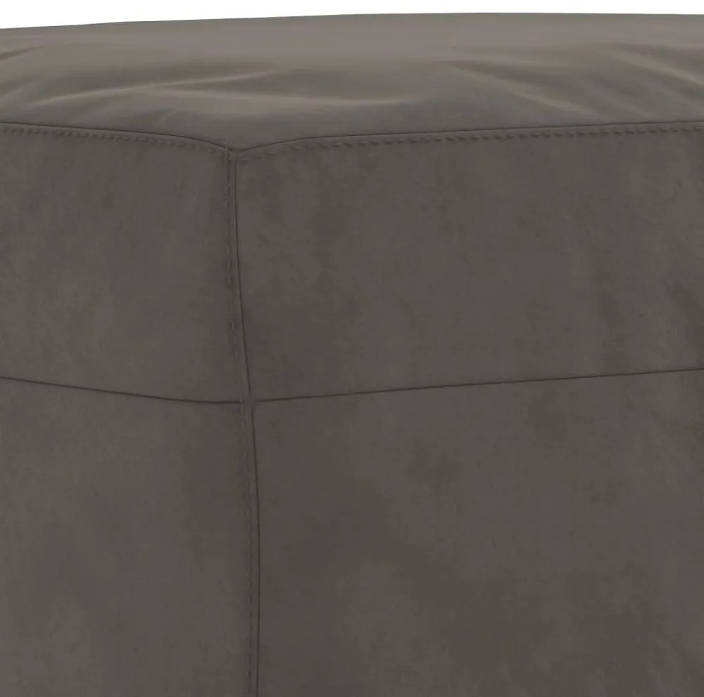 vidaXL sötétszürke bársony pad 70x35x41 cm