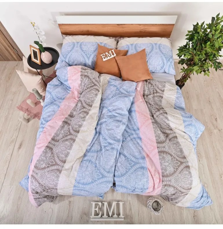 EMI Jelly pamut ágyneműhuzat, A kibővített egyszemélyes ágy szett tartalma: 1x 140x220 + 1x 70x90