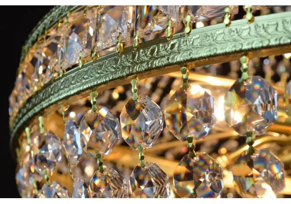 Wranovsky JWZ014060100-8 - Kristály csillár láncon STOCKHOLM 8xE14/40W/230V