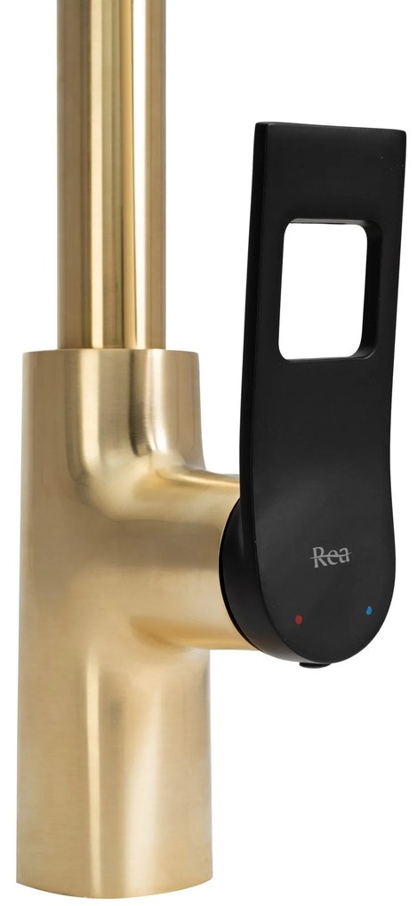 Konyhai csaptelep Rea SOUL Gold Black