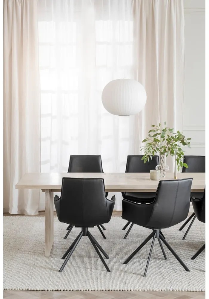 Tölgyfa étkezőasztal 240x95 cm Emmett - Rowico