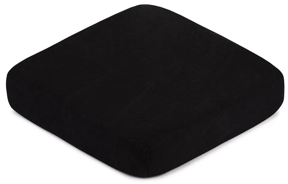 4Home jersey lepedő fekete, 90 x 200 cm