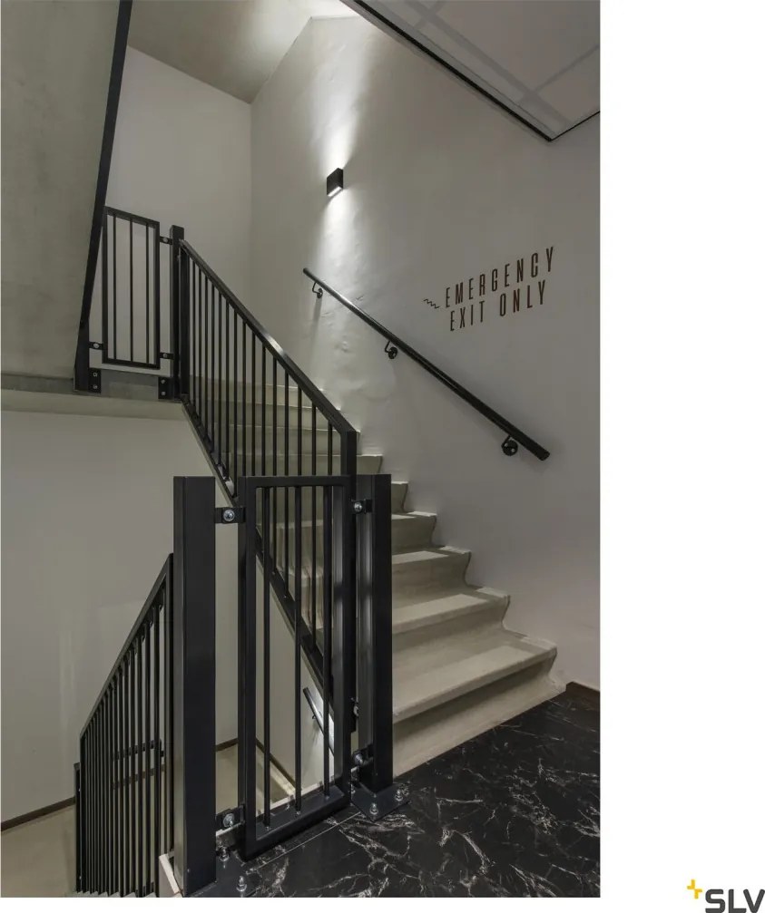 SLV 1005126 SITRA Modern Kültéri Fali Lámpa Antracit LED IP54