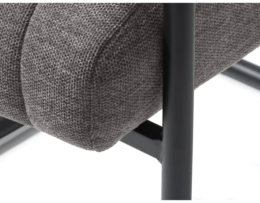 Sötétszürke étkezőszék Trout – Unique Furniture