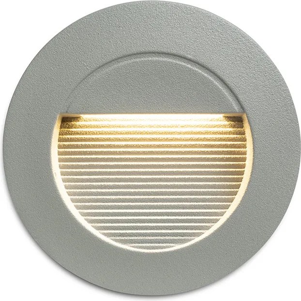RENDL MARCO 70 süllyesztett lámpa ezüstszürke 230V LED 3W IP65 3000K
