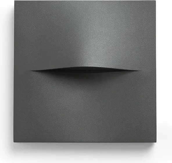RENDL BOBO SQ fali lámpa antracitszürke 230V LED 3W IP65 3000K