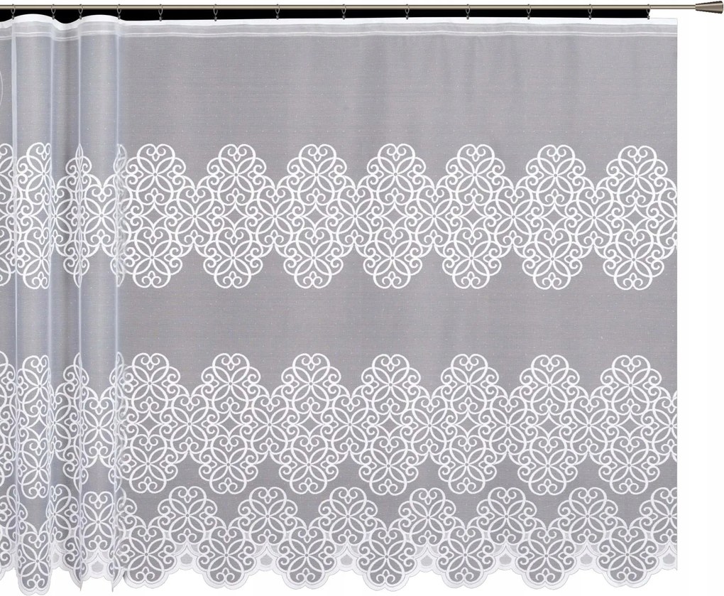 Mg Függöny 4450 Fehér 250x160 készre szerelve M szalaggal