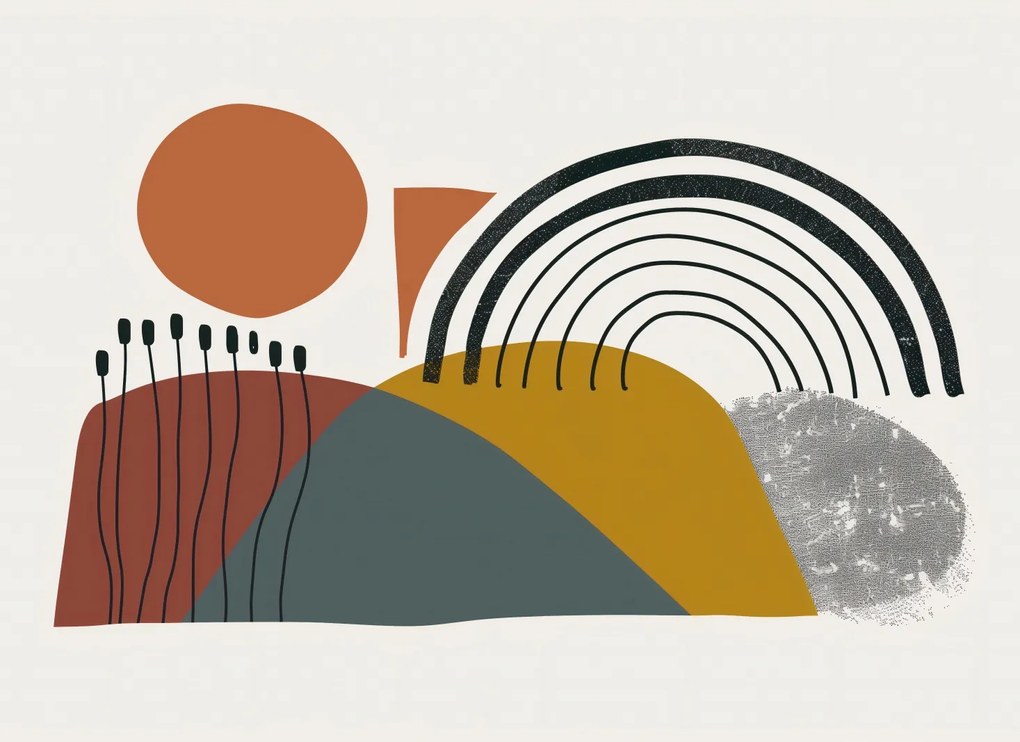 Poszter 55x40cm Napsütötte sarok