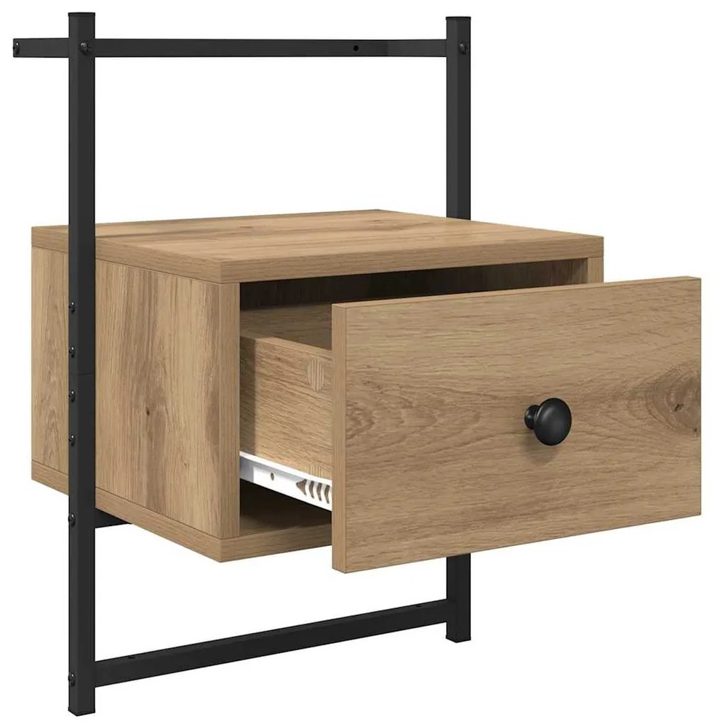 Éjjeliszekrény fiókkal Artisan tölgy 35 x 30 x 51 cm Faanyag