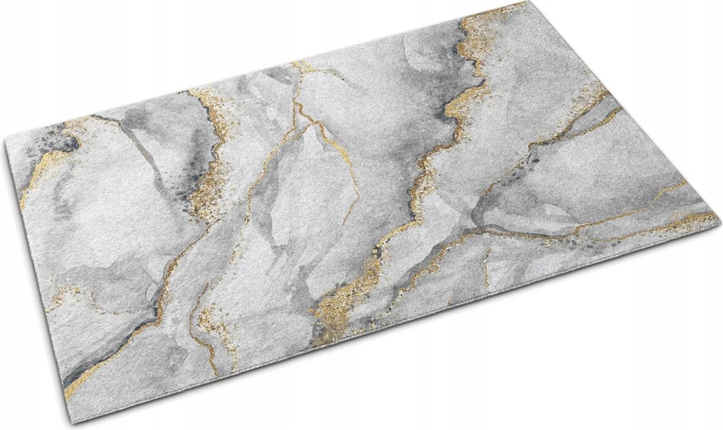 Erős belső lábtörlő Szürke márvány 60x40 cm