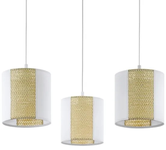 Eglo 43403 - Csillár zsinóron ARNHEM 3xE27/40W/230V pók