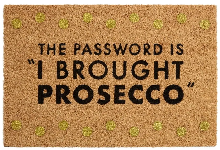 Kókuszrost lábtörlő 40x60 cm Prosecco – Premier Housewares