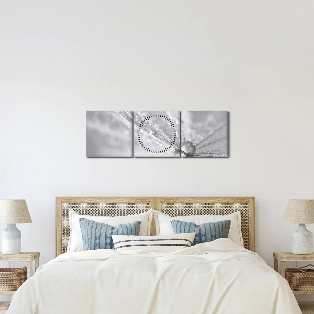 Kép - Egy csepp víz (órával) (90x30 cm)