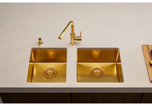 ALVEUS 1103381 - Mosogató QUADRIX 45x45 cm monarch bronz