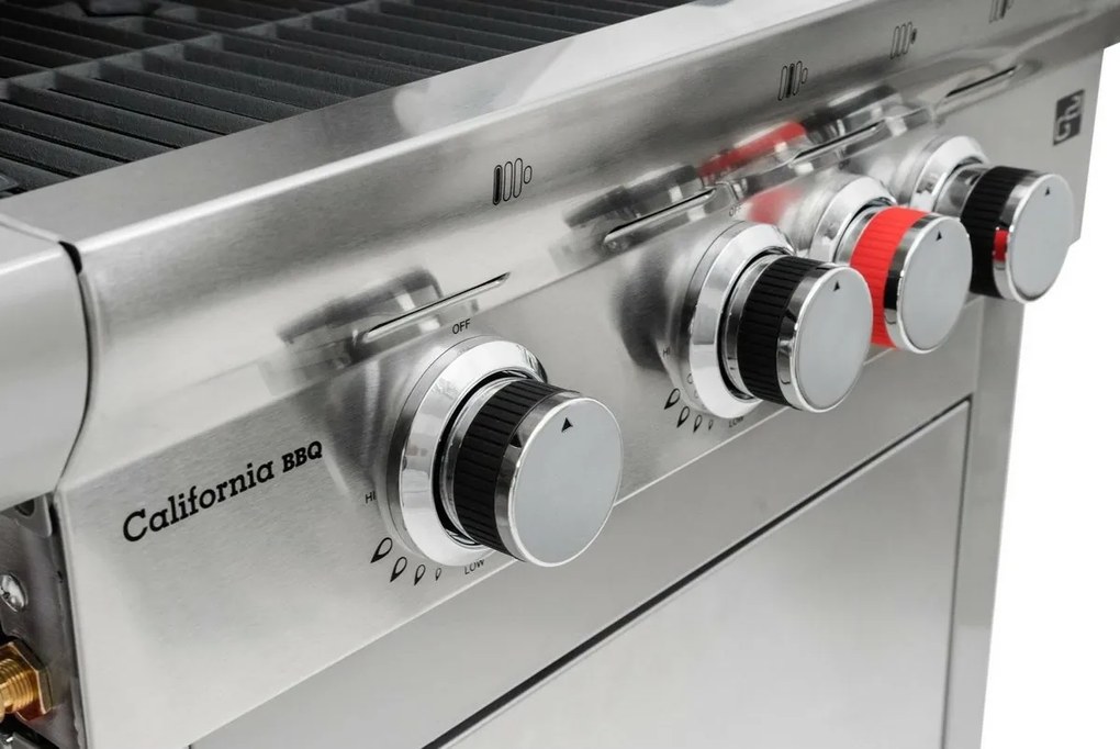 G21 California BBQ Premium line gázgrill 4 égő + redukciós szelep ingyen