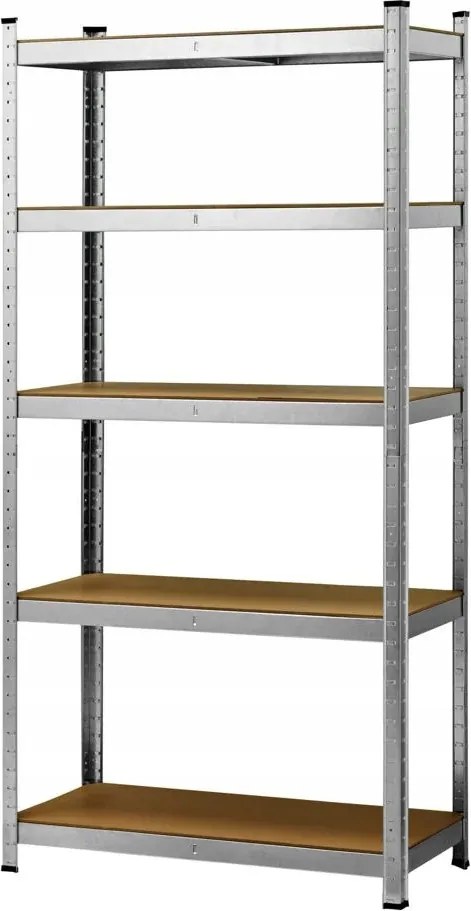 Tárolószekrény 90x180x40 cm 5 polc 175kg polconként