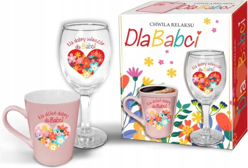 Nélkülözhetetlen 2in1 Pohár 220ml Bögre Szett Nagymamáknak Szett