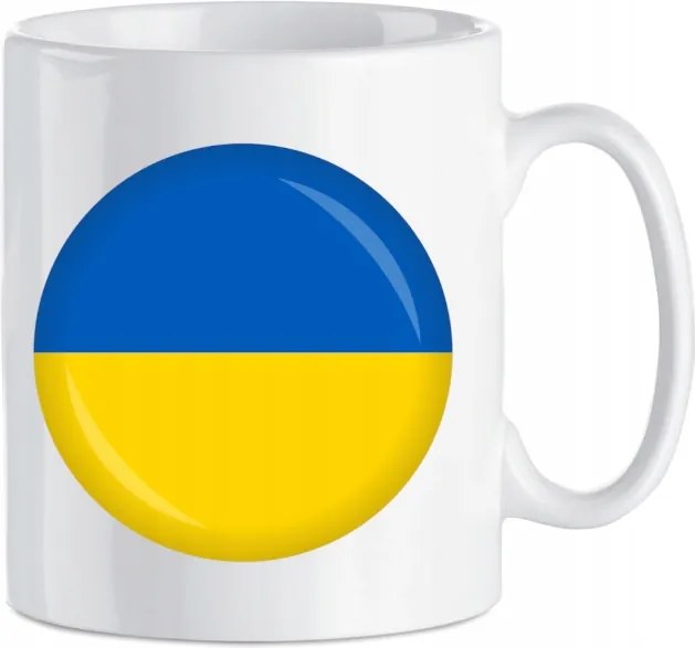 Bögre Ukrajna zászló Színek Ukrajna