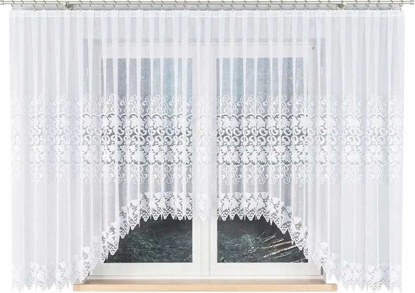 Függöny konyhai kész függöny jacquard béka függöny 510x160cm Hernani