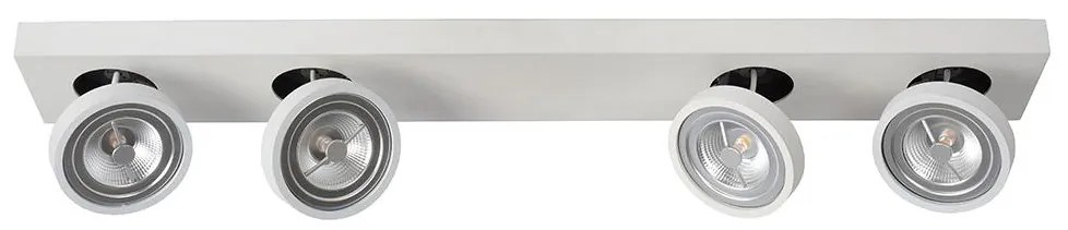 Lucide 09920/40/31 - LED Dimmelhető spotlámpa NENAD AR111 4xG53/10W/230V