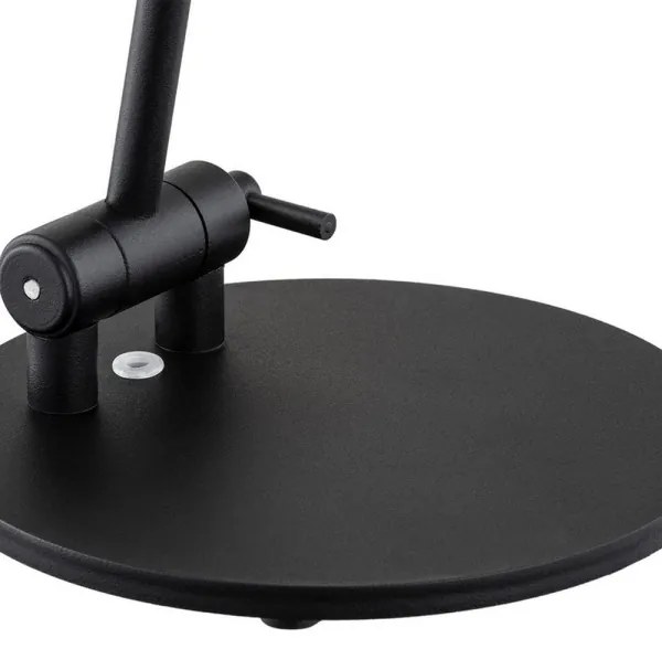 Argon 4998 - Asztali lámpa GABIAN 1xE27/15W/230V fekete