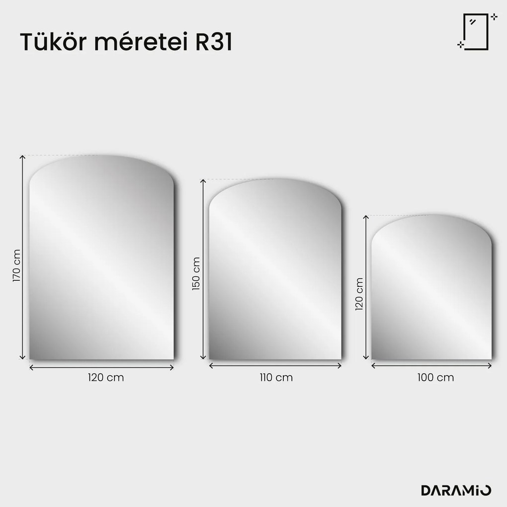 Íves tükör Pure R31