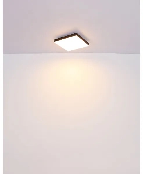 Globo 41594D1 - LED Mennyezeti lámpa DORO LED/18W/230V 30x30 cm fekete