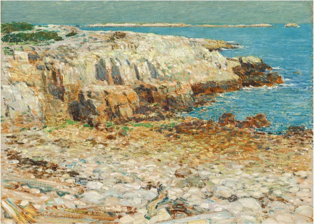 Üveg kép - Childe Hassam, A North East Headland, reprodukciók (70x50 cm)