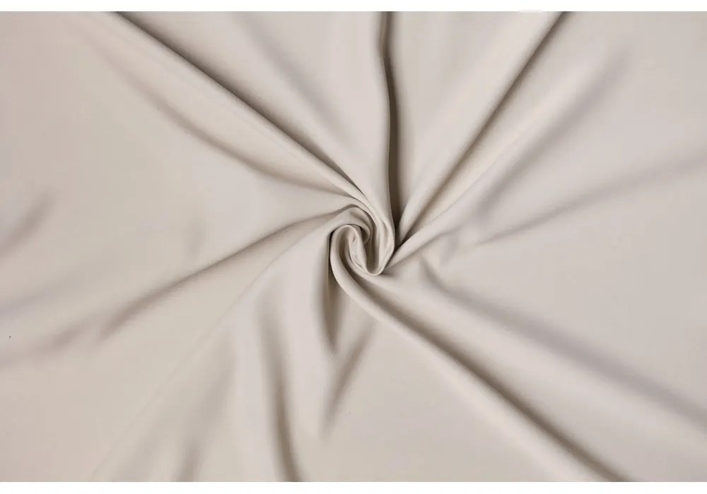 Krémszínű függöny akasztókhoz 140x260 cm – Mendola Fabrics