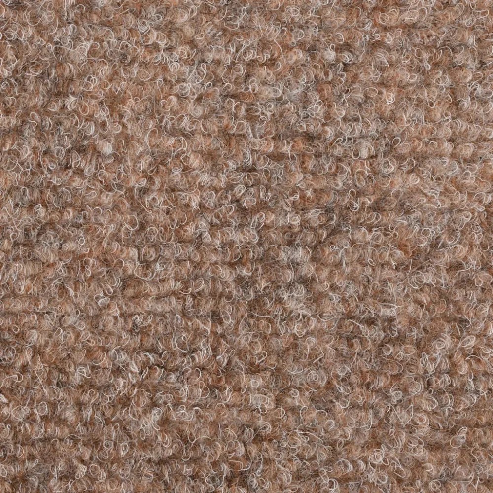 15 db krémszínű öntapadós lépcsőszőnyeg 56x17x3 cm