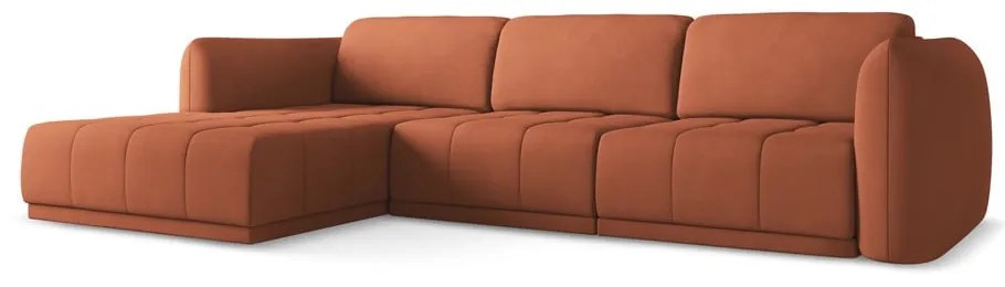 Narancssárga sarokkanapé (bal oldali) Hoku – Makamii