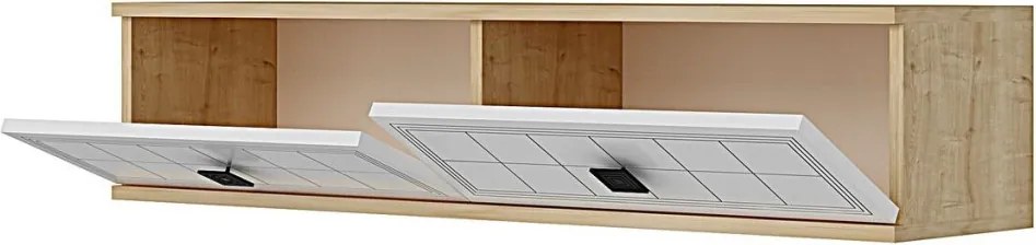 Yuka 120 - Sapphire Oak, White