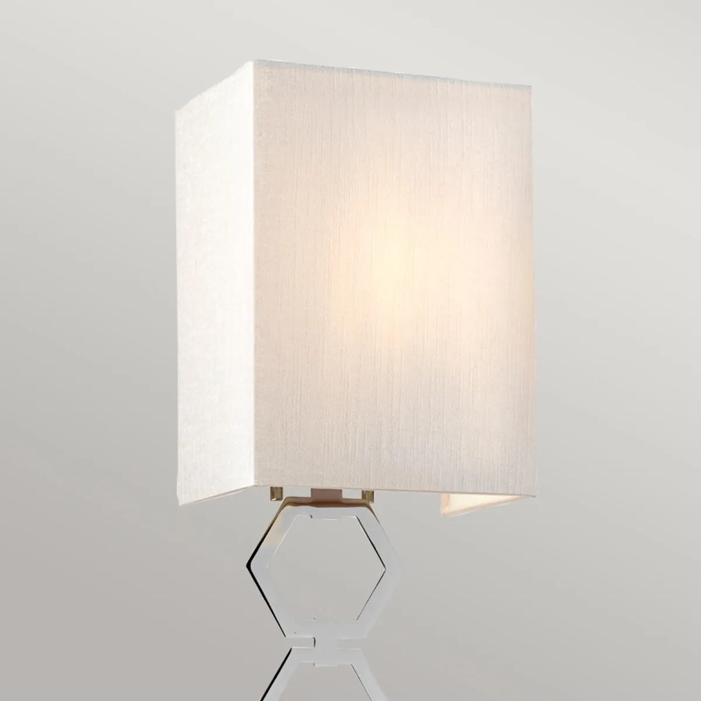 Elstead glamour modern fali lámpa ria bézs króm elsria-small-pc