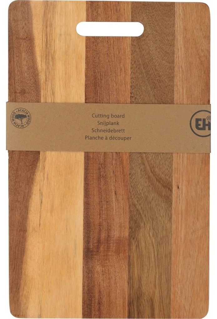Acacia cutting board 40 × 25 × 1.4 cm